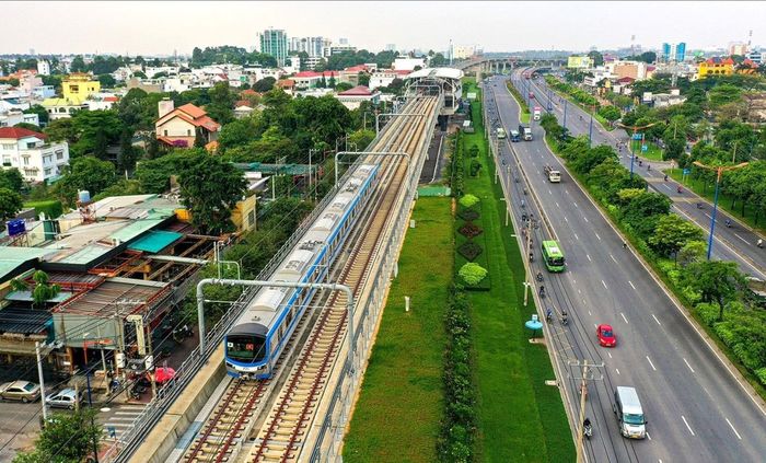 Tuyến metro Bến Thành – Suối Tiên sẽ kéo dài đến Trung tâm hành chính TP. Đồng Nai và sân bay Long Thành. Ảnh tư liệu