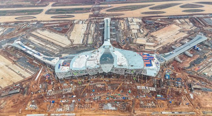Sân bay Long Thành là một trong nhiều dự án hạ tầng quan trọng của TP. Đồng Nai. Ảnh: Văn Dũng