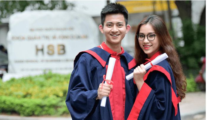 Sinh viên Đại học Quốc gia Hà Nội. Ảnh: VNU