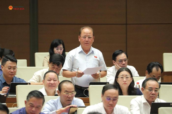 ĐBQH Sùng A Lềnh (Lào Cai) phát biểu