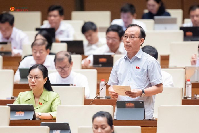 ĐBQH Trần Văn Tuấn (Bắc Ninh) phát biểu