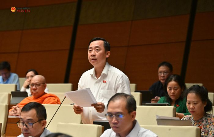 ĐBQH Đào Chí Nghĩa (Cần Thơ) phát biểu