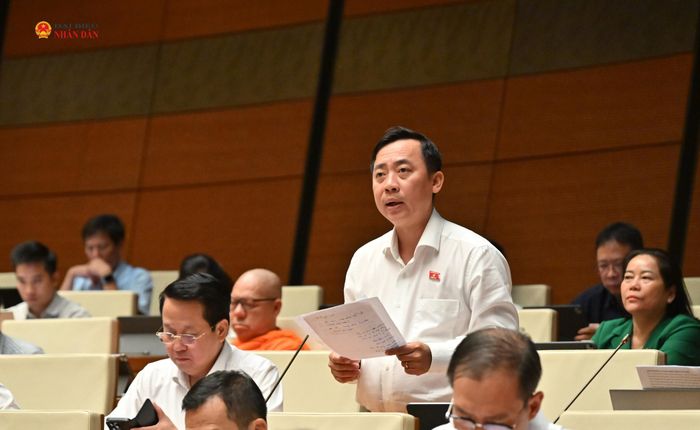 ĐQBH Đào Chí Nghĩa (TP. Cần Thơ) phát biểu