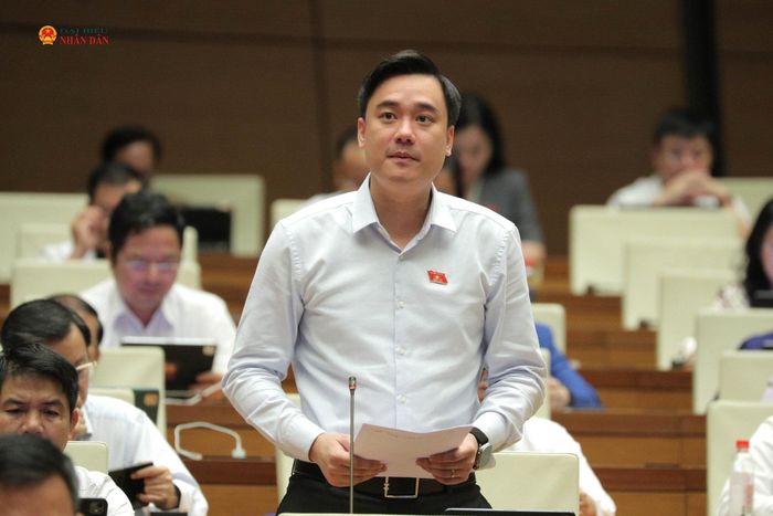 ĐBQH Trần Văn Đăng (Bắc Ninh) phát biểu