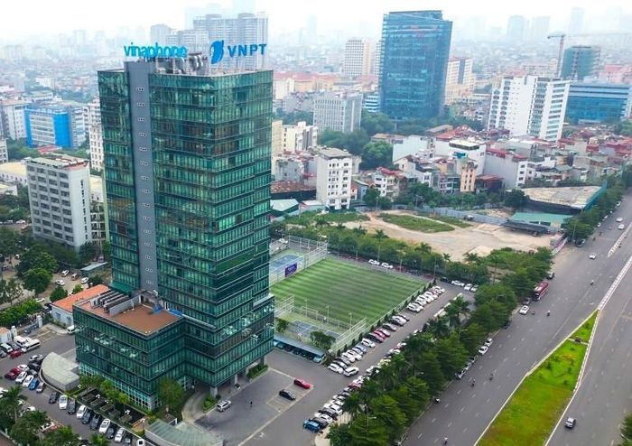 Tòa nhà VNPT trên đường Nguyễn Văn Huyên, Hà Nội. Ảnh: VNPT.