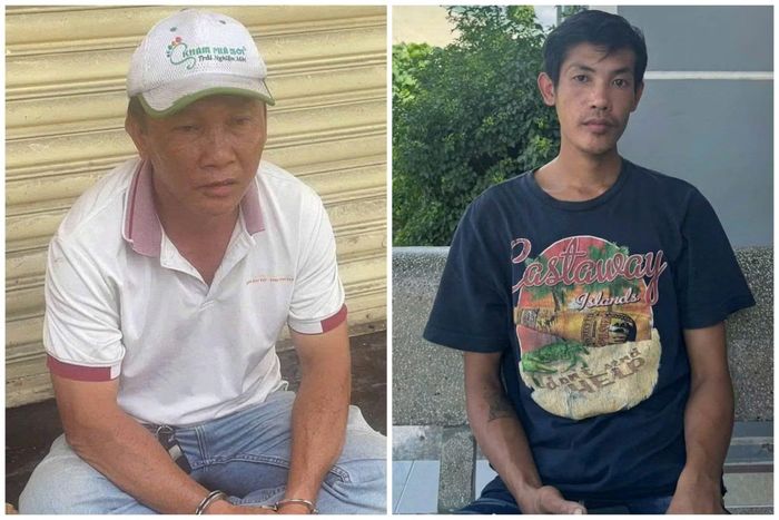 Bắt giữ đối tượng Nguyễn Văn Tuấn và Lê Đình Minh Trị.