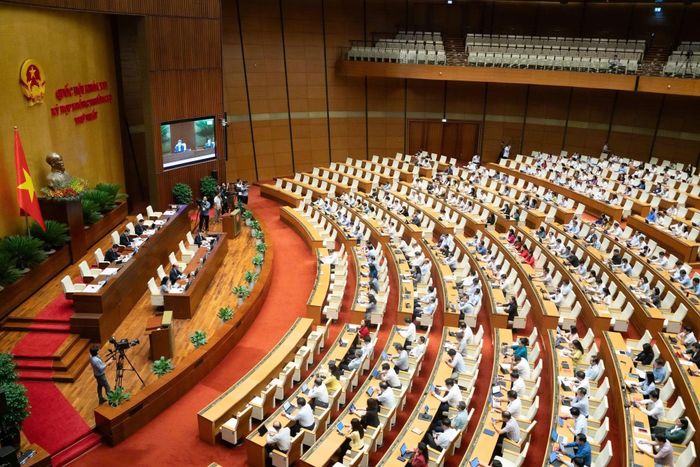 Quang cảnh phiên thảo luận chiều 10/8.