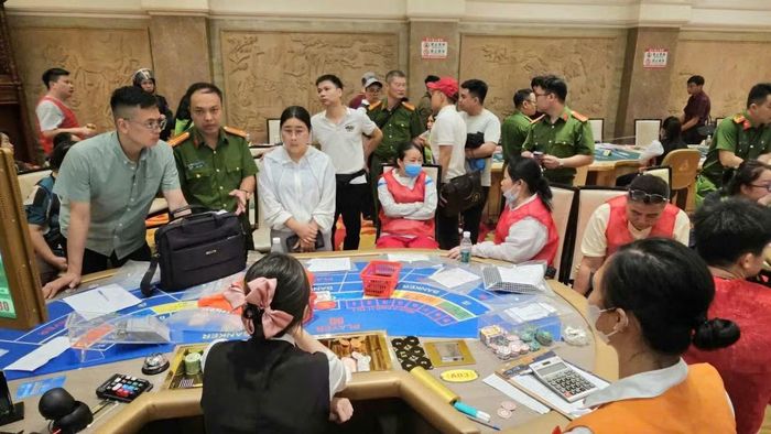 Công an xã Hoàng Văn Thụ phối hợp các đơn vị nghiệp vụ Công an tỉnh Lạng Sơn phá đường dây tổ chức đánh bạc núp bóng doanh nghiệp trên địa bàn.