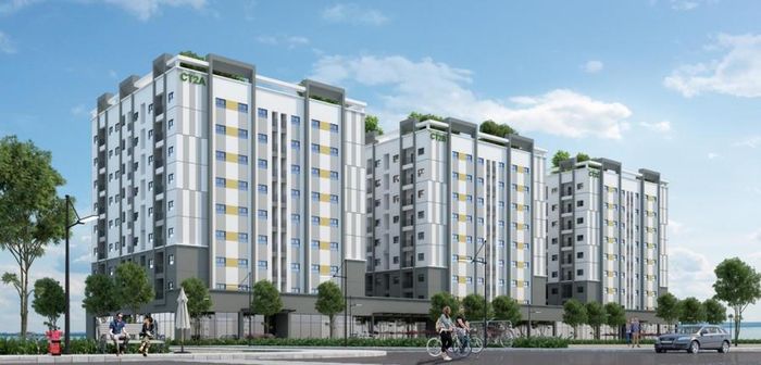 Phối cảnh dự án nhà ở xã hội Kim Hoa. (Nguồn: hanoi.gov.vn)