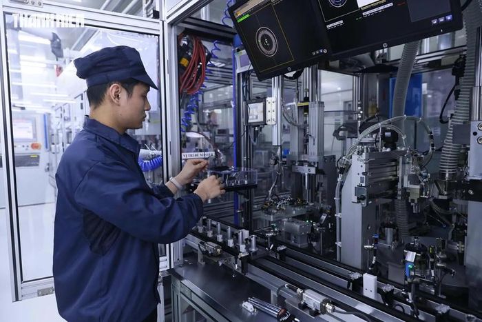 Cần chính sách cho doanh nghiệp khởi nghiệp để có thể tham gia vào chuỗi cung ứng với doanh nghiệp FDI. (Ảnh: Ngọc Thắng)
