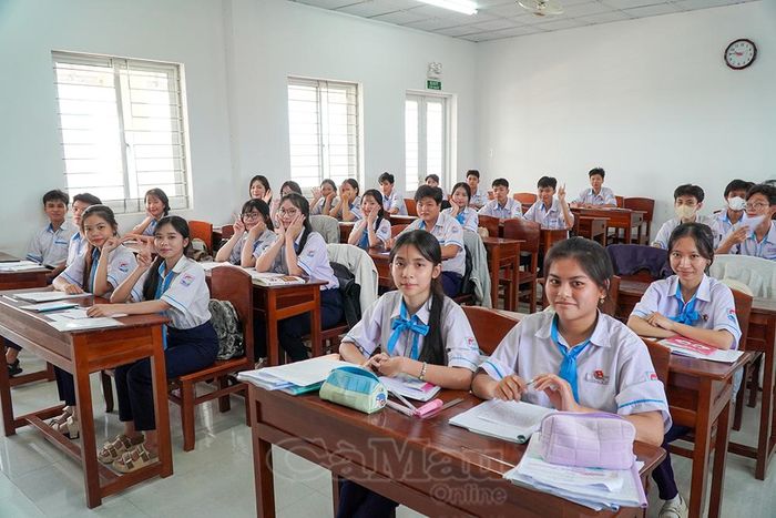 Tỉnh Cà Mau chủ trương tinh gọn đầu mối quản lý nhưng đảm bảo duy trì ổn định việc học tập của học sinh tại các điểm trường.