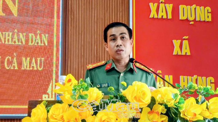 Đại tá Lê Tấn Vinh, Phó Giám đốc Công an tỉnh Cà Mau, nhấn mạnh, hoạt động là cơ hội quý báu để những cán bộ công an tương lai biết lắng nghe và nêu cao tinh thần phụng sự Nhân dân.
