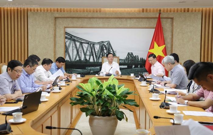 Quang cảnh cuộc họp. Ảnh: chinhphu.vn