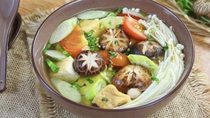 Canh chay không chỉ dễ ăn mà còn cực kỳ thanh đạm. Ảnh minh họa