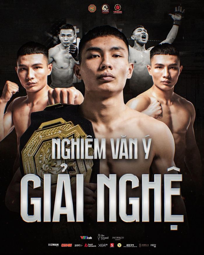 Trang chủ của LION Championship đăng tải hình ảnh xác nhận