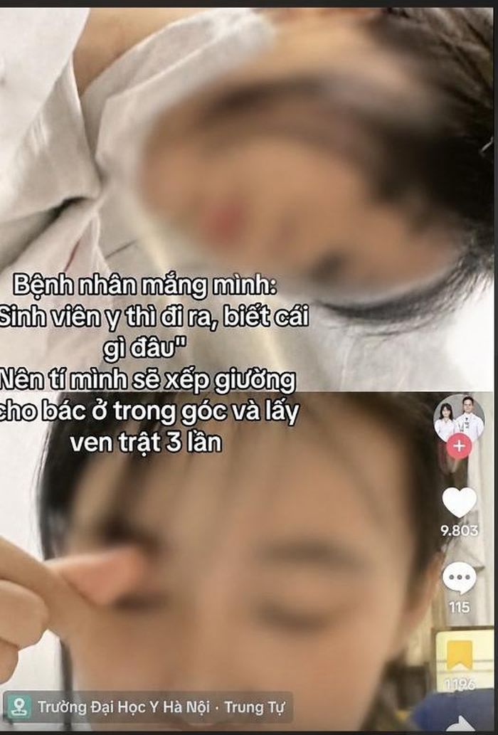 Đoạn clip khiến dư luận bức xúc. (Ảnh chụp màn hình).↵