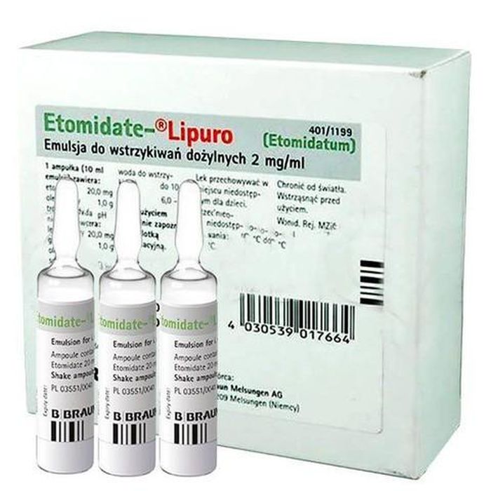 Etomidate được đưa vào danh sách chất ma túy và quản lý chặt chẽ