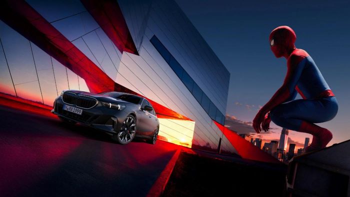 BMW triển khai một chương trình chủ đề Spider-Man: Brand New Day. Ảnh: BMW