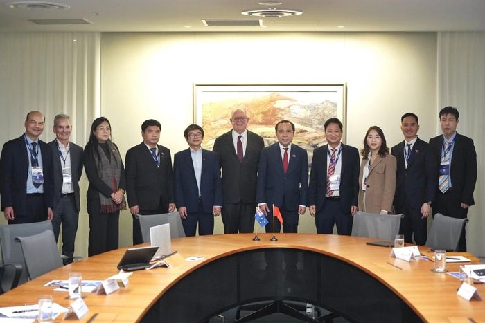 Đại diện Bộ Khoa học và Công nghệ và Đại học Công nghệ Sydney (UTS), ngày 10/8/2026. Ảnh: Lưu Quý.