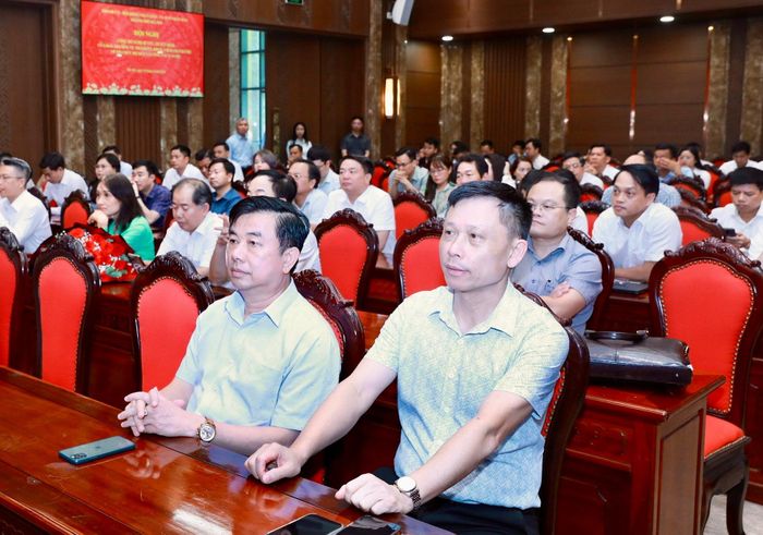 Các đại biểu dự hội nghị. Ảnh Thành Thái
