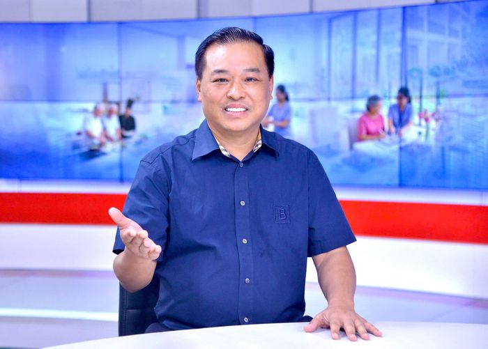 Ông Đinh Hồng Phong, Phó Giám đốc Sở Y tế Hà Nội trao đổi tại Chương trình. Ảnh: Viết Thành