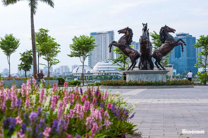 Trước đó, từng có thời điểm một số khu vực trong công viên xuống cấp, rác thải tồn đọng, cây cỏ um tùm, mặt nước hồ có dấu hiệu ô nhiễm.