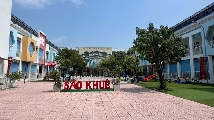 Trường Mầm non Sao Khuê đã chuẩn bị đầy đủ các điều kiện để đón năm học mới 2026-2027. Ảnh: PV