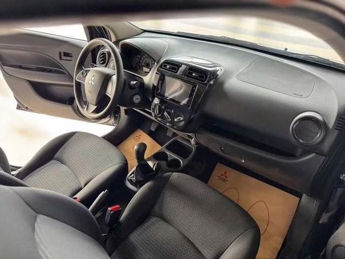 Attrage MT có mức tiêu thụ nhiên liệu trung bình khoảng 5,09 lít/100 km. Ảnh đại lý