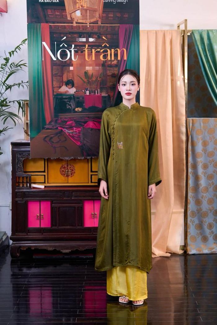 Phạm Thị Phương làm model.