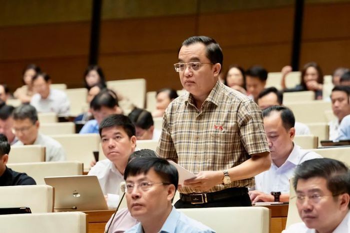 ĐBQH Huỳnh Ngọc Liêm (đoàn Lâm Đồng). Ảnh: Media Quốc hội