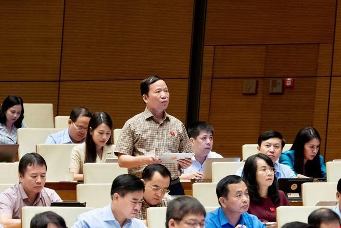 ĐBQH Nguyễn Đặng Ân (Đoàn Lạng Sơn). Ảnh: Media Quốc hội