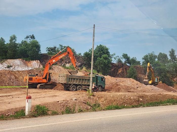 Hiện dự án đang được khẩn trương triển khai. Ảnh: Ngọc Hưng.
