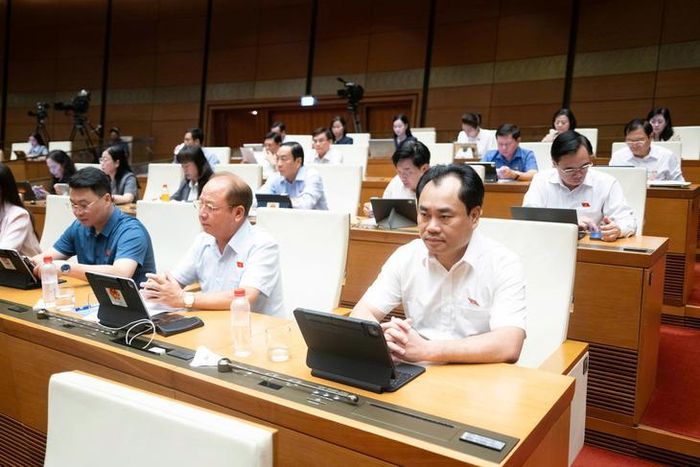Các đại biểu tham dự Phiên họp. Ảnh: Media Quốc hội