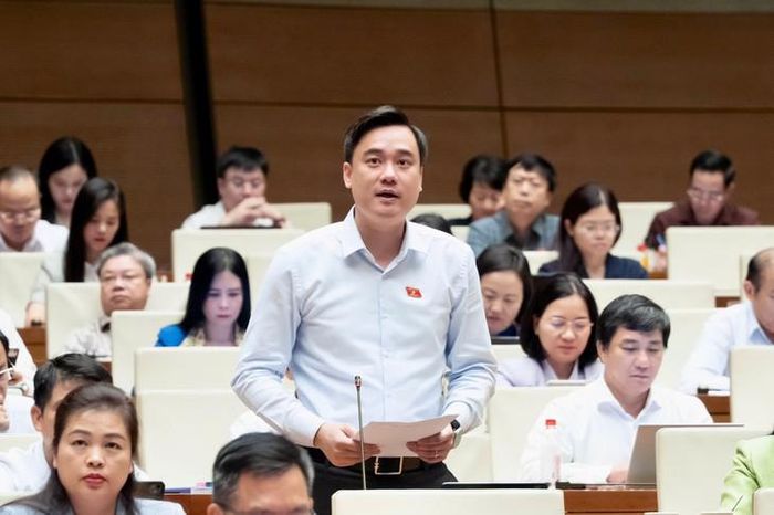 Đại biểu Trần Văn Đăng - Đoàn ĐBQH tỉnh Bắc Ninh. Ảnh: Media Quốc hội