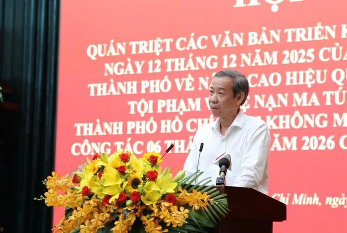 TS.BS Nguyễn Văn Vĩnh Châu - Phó Giám đốc Sở Y tế TPHCM phát biểu tại hội nghị. Ảnh: P.Thương