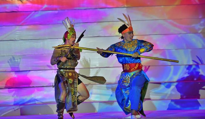 Những màn biểu diễn võ thuật hào khí Thăng Long – tinh hoa võ Việt. Ảnh: P. Sỹ