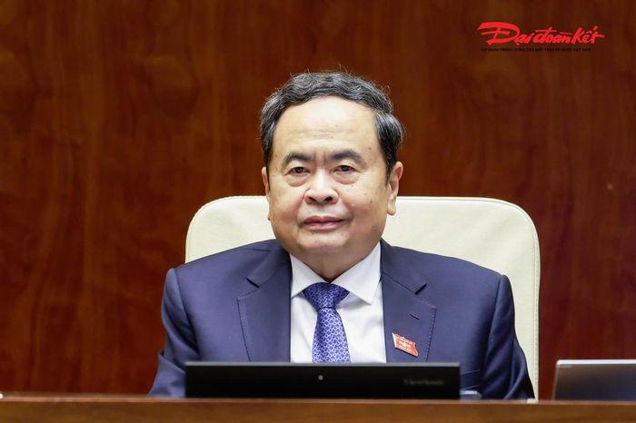 Chủ tịch Quốc hội Trần Thanh Mẫn chủ trì phiên thảo luận. Ảnh: Quang Vinh