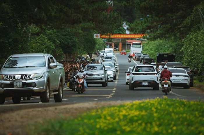 Một góc khu du lịch Măng Đen. Ảnh: MĐ.