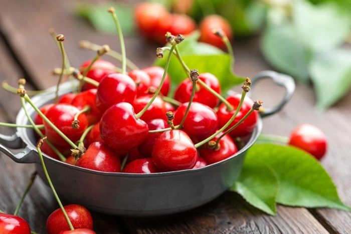  Cherry được xếp vào nhóm thực phẩm thân thiện với thận. Ảnh: Magnific. 