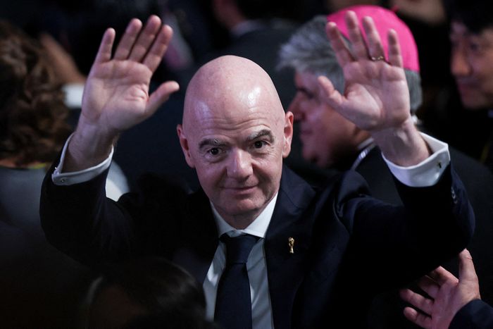 Chủ tịch FIFA Gianni Infantino. Ảnh: Reuters.