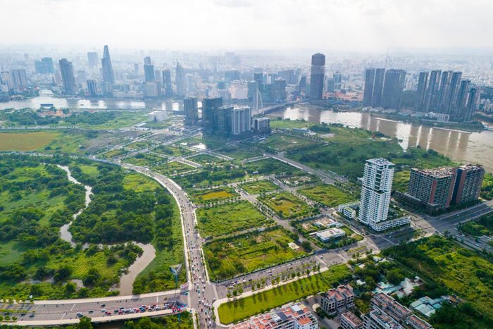  Đến năm 2035, VIFC phấn đấu thuộc nhóm 75 trung tâm tài chính hàng đầu thế giới. Ảnh: Quỳnh Danh. 