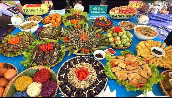 Tại Ngày hội sẽ diễn ra hội thi ẩm thực “Hương sắc Mường Chiên" với những món ăn truyền thống