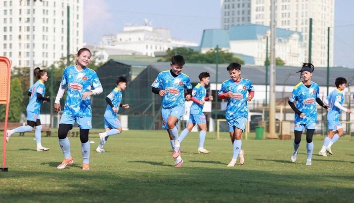 ĐT nữ Việt Nam tích cực rèn thể lực, chuẩn bị cho ASIAD 2026