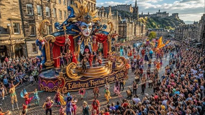 Năm 2026, chương trình Momentum của Festivals Edinburgh tiếp tục đưa các đoàn đại biểu nghệ thuật quốc tế đến Edinburgh. Ảnh: Internet