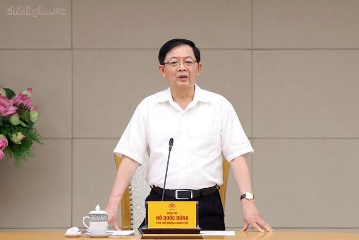 Phó Thủ tướng lưu ý cần xây dựng tiêu chí đánh giá hiệu quả theo kết quả đầu ra, theo các quy định mới - Ảnh: chinhphu.vn/Gia Huy
