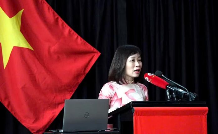 Chị Nguyễn Lam Giang, Trưởng bộ phận Đối ngoại khu vực Đông Nam Á và Đông Á, Đại học Waikato - Đồng Chủ tịch Mạng lưới Tri thức Việt Nam tại New Zealand. (Ảnh do nhân vật cung cấp)