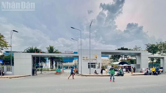 Bệnh viện Nhi đồng thành phố. (Ảnh: KHANG ANH)