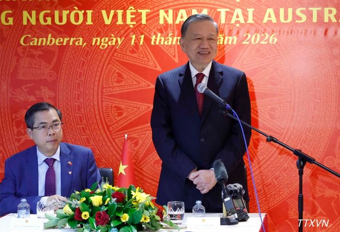 Tổng Bí thư, Chủ tịch nước Tô Lâm phát biểu. (Ảnh: TTXVN)