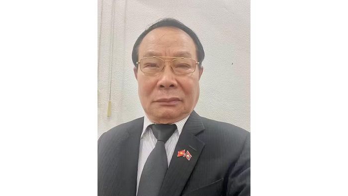 Ông Dương Đình Bảng, Chủ tịch Trung ương Hội doanh nghiệp Việt Nam tại Lào (AVILA). (Ảnh: TRỊNH DŨNG)