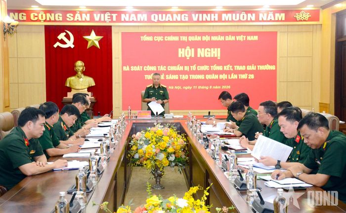 Thượng tướng Lê Quang Minh phát biểu kết luận hội nghị.